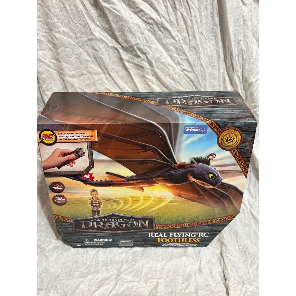 Spin Master How to Train Your Dragon Real Flying RC Toothless Walmart Exclusive